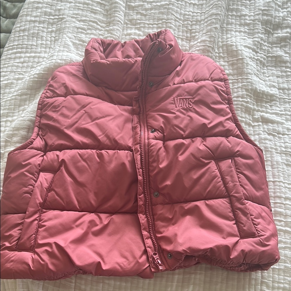 Vans Puffer Vest - Pink